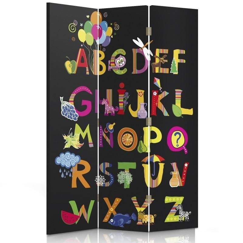 Room divider, Cheerful alphabet