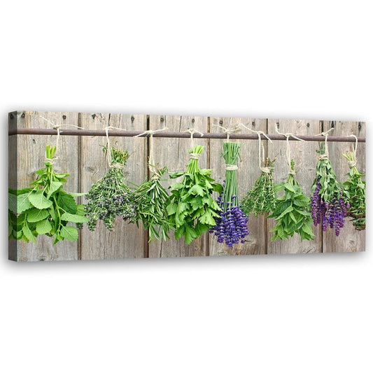 Canvas, Herbs for drying