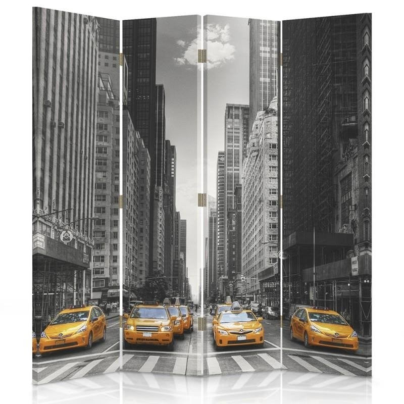 Room divider, New York Taxi