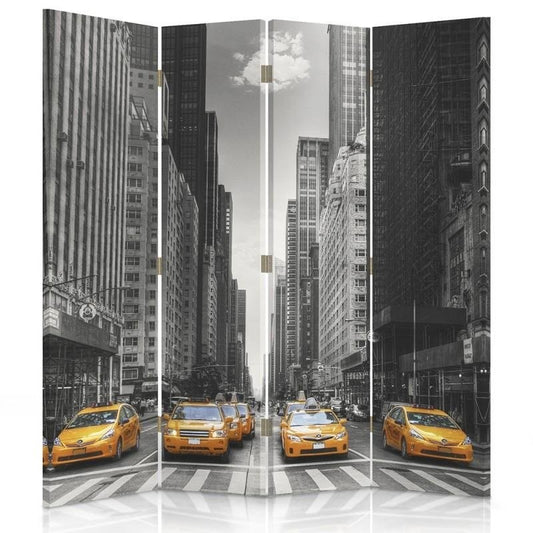 Room divider, New York Taxi