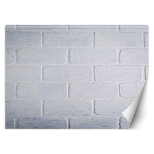 Wallpaper, White brick wall