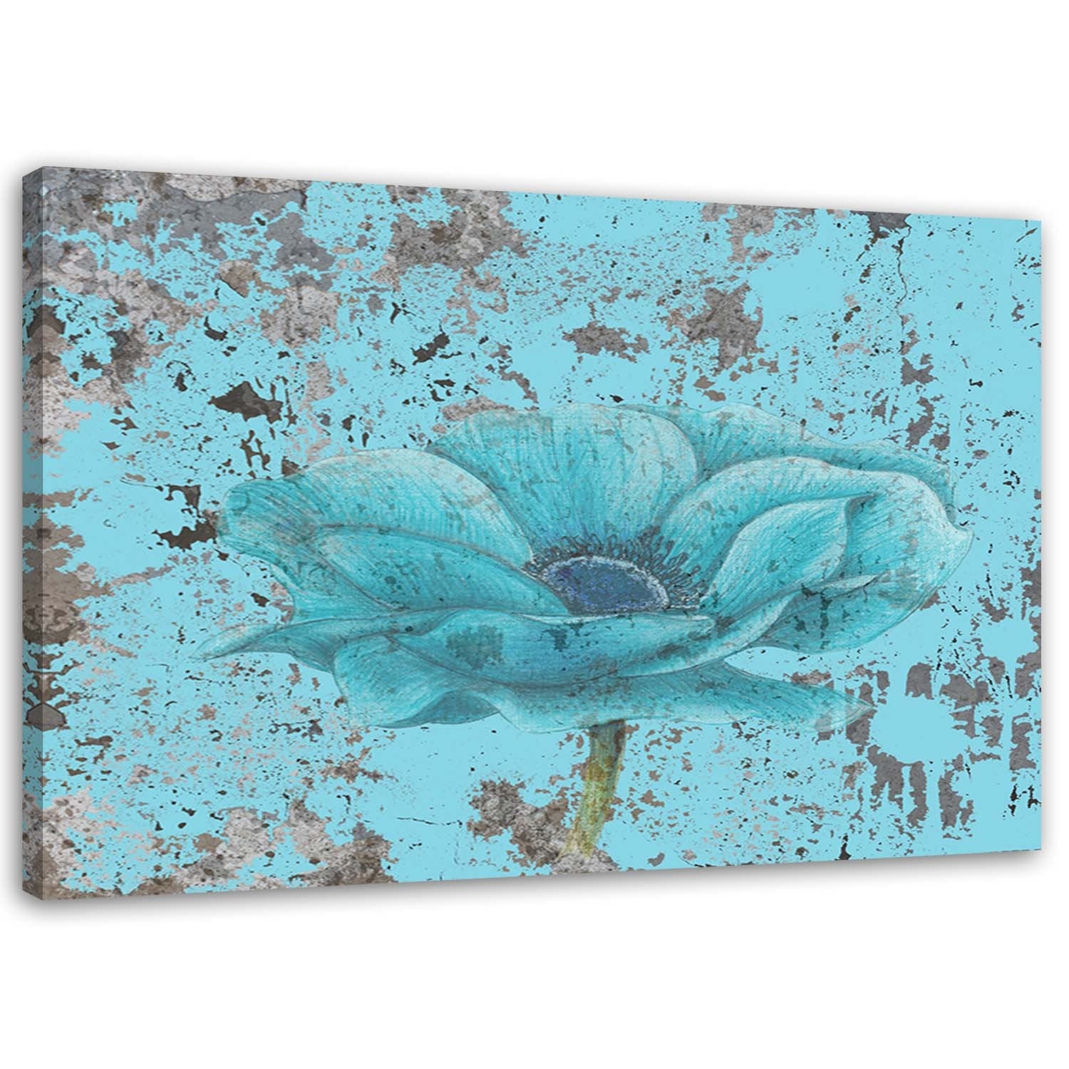 Canvas, Sea flower retro