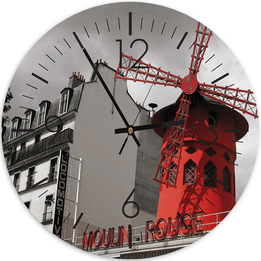 Wall clock, Moulin Rouge