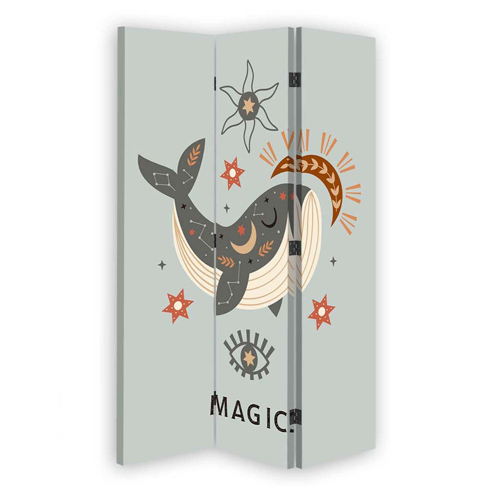 Room divider, Magic whale