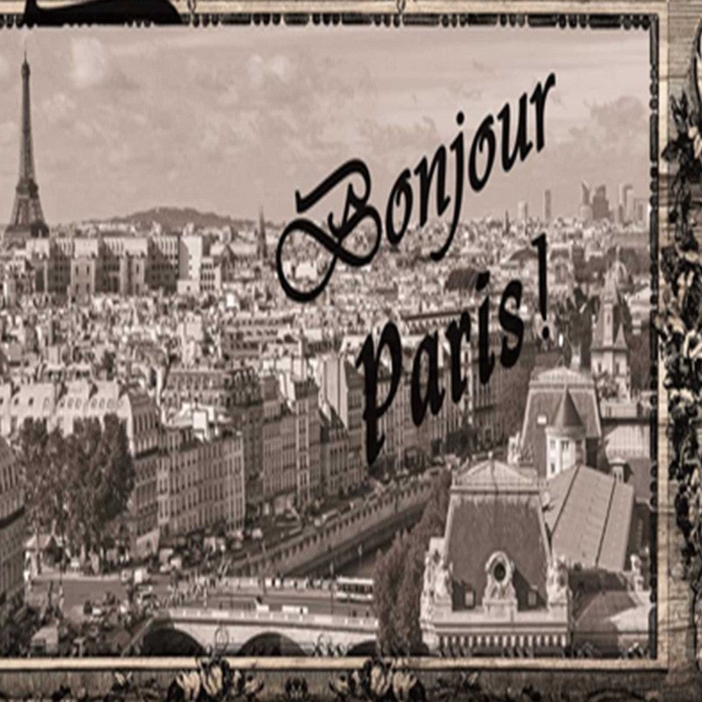 3-ių Dalių Kambario Pertvara Bonjour Paris 360