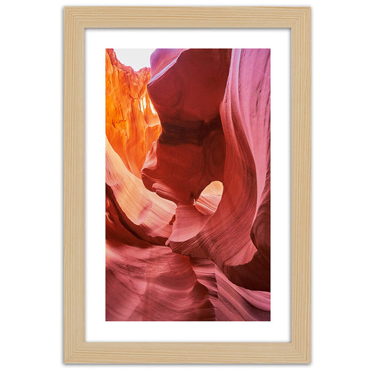 Picture in frame, Red rocks
