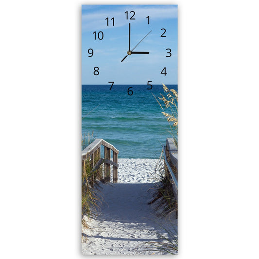 Wall clock, Way to the beach