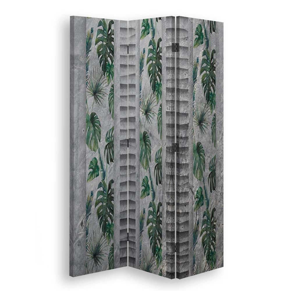 Room divider, Monstera pattern