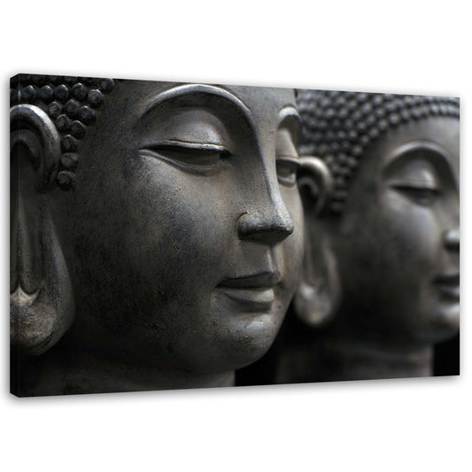 Canvas, Buddha figures