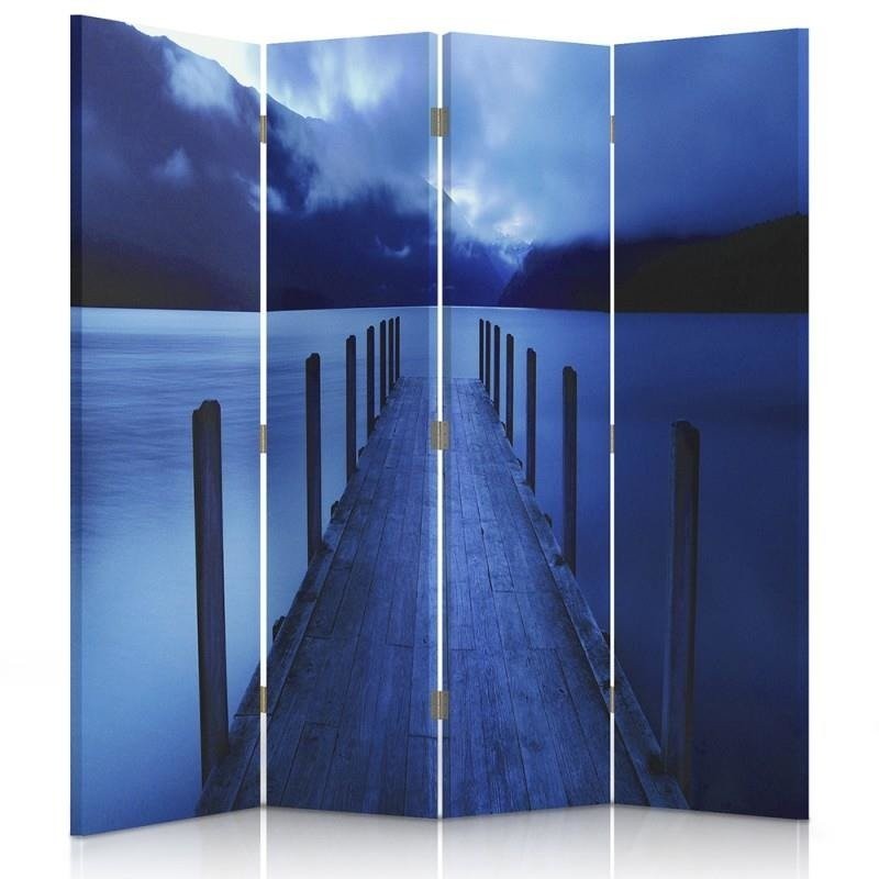 Room divider, Blue bridge