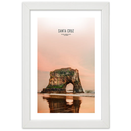 Picture in frame, Santa cruz