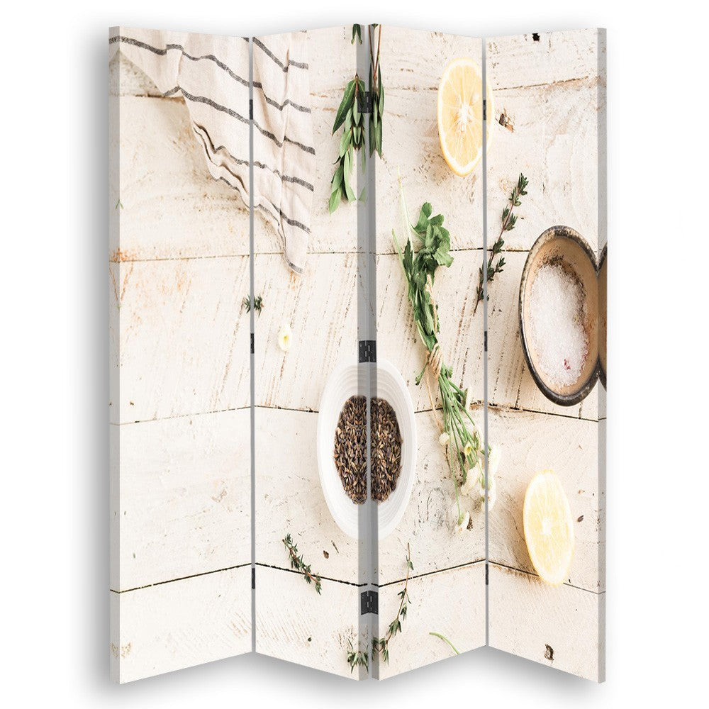 Room divider, Herbs and salt