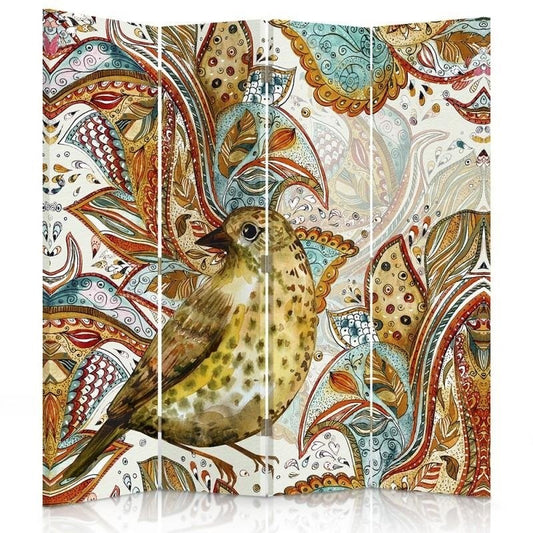 Room divider, Oriental bird