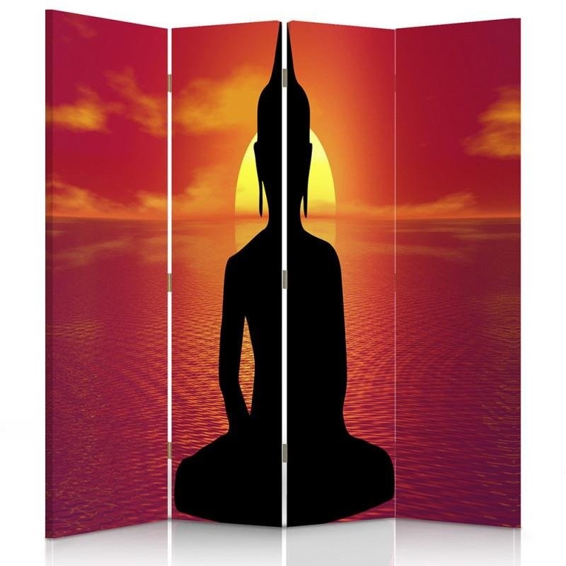 Room divider, Buddha Meditation