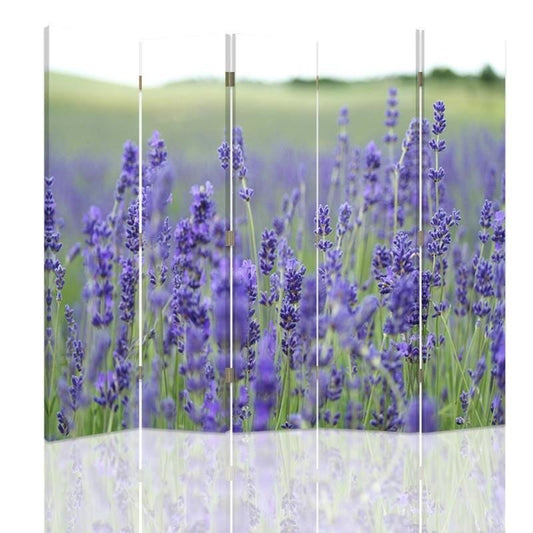 Room divider, The charm of a lavender field