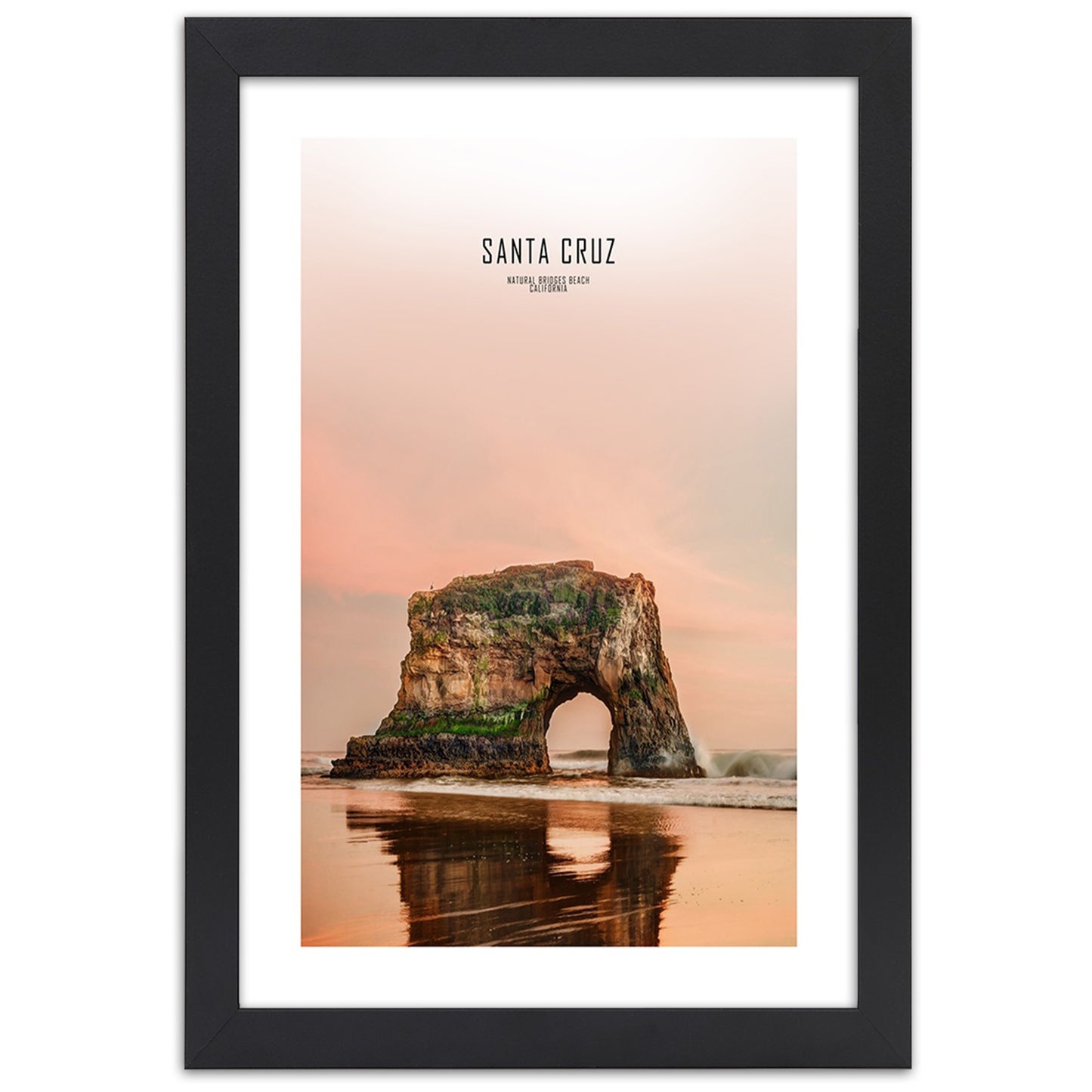 Picture in frame, Santa cruz