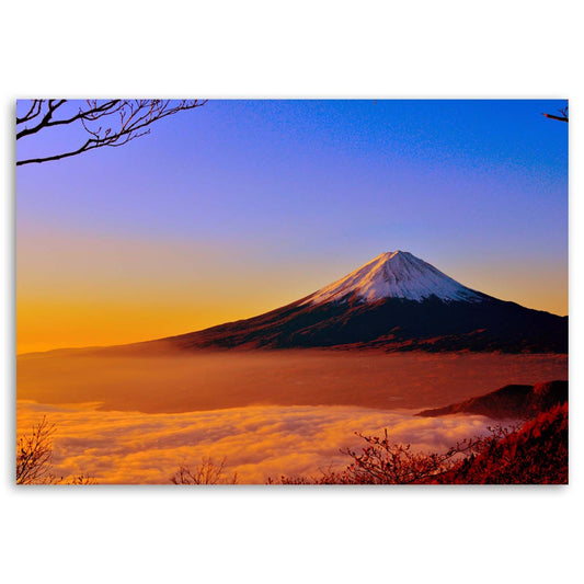 Paveikslas Ant Drobės Fudži Kalnas
