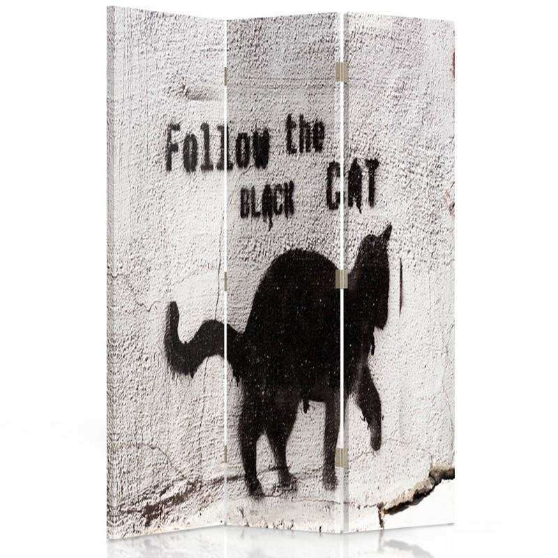 Room divider, Follow the black cat