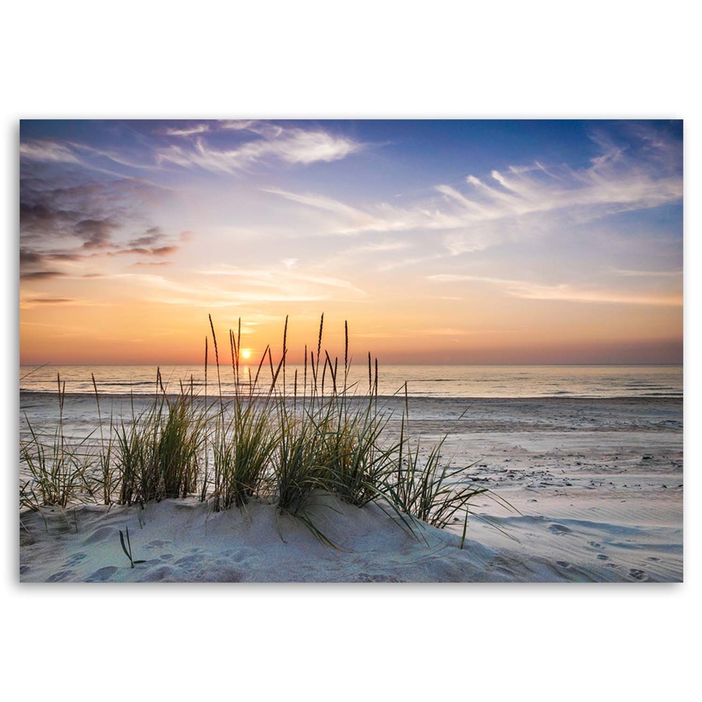 Deco panel, Sunset on the beach, 1-panel