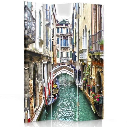 Room divider, R. Kulik venetian canal