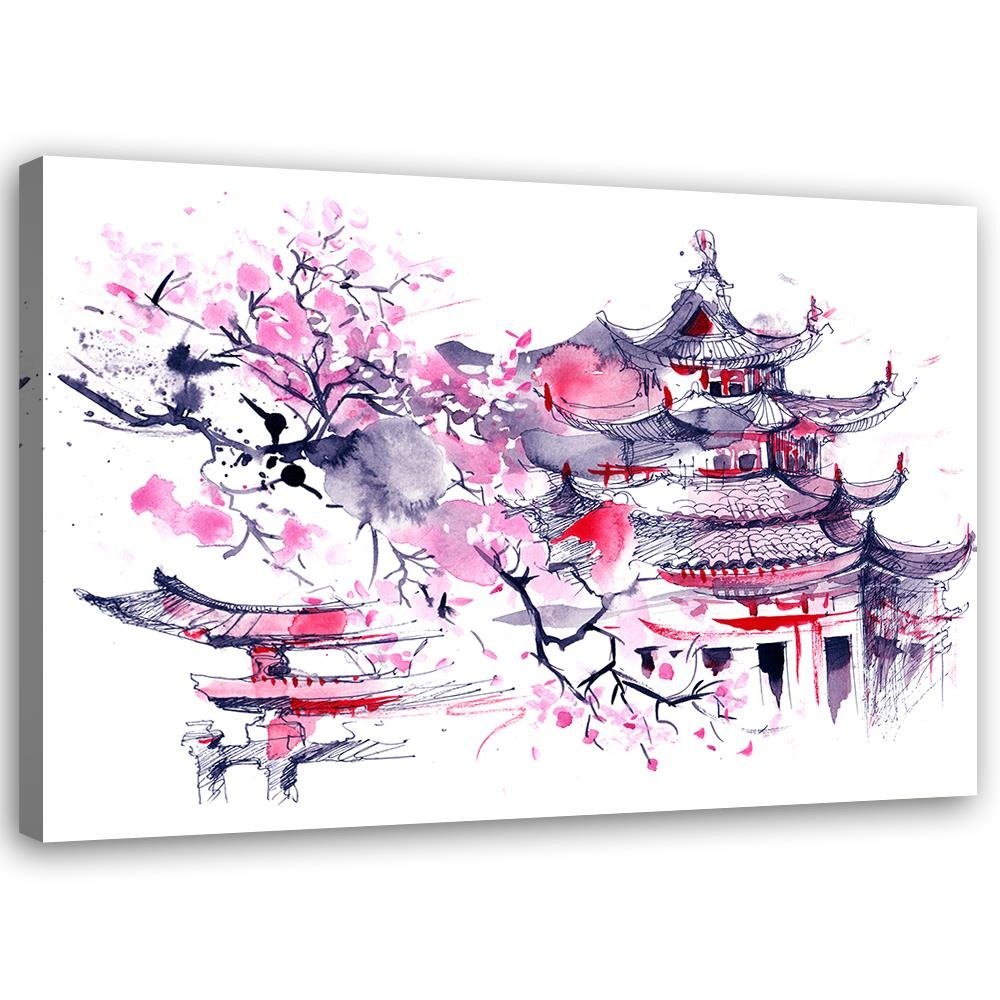 Canvas, Japan watercolour